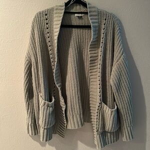 American Eagle Sage Green Cardigan size small